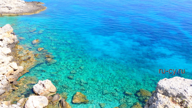 сказочное море на Кипре